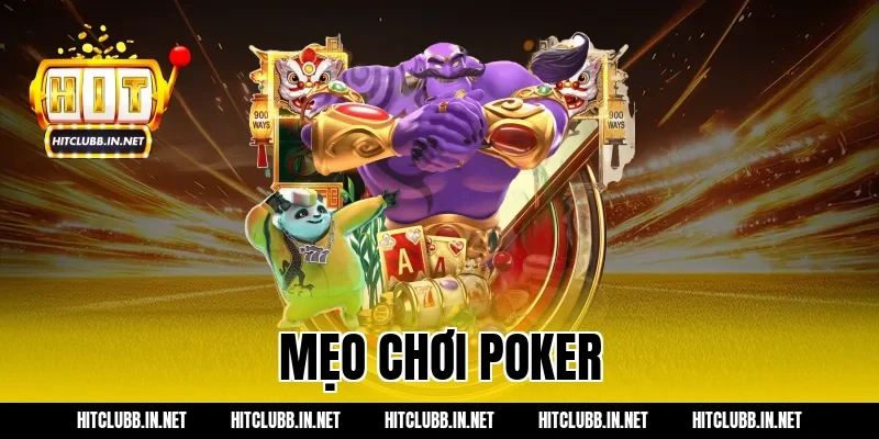 mẹo chơi poker