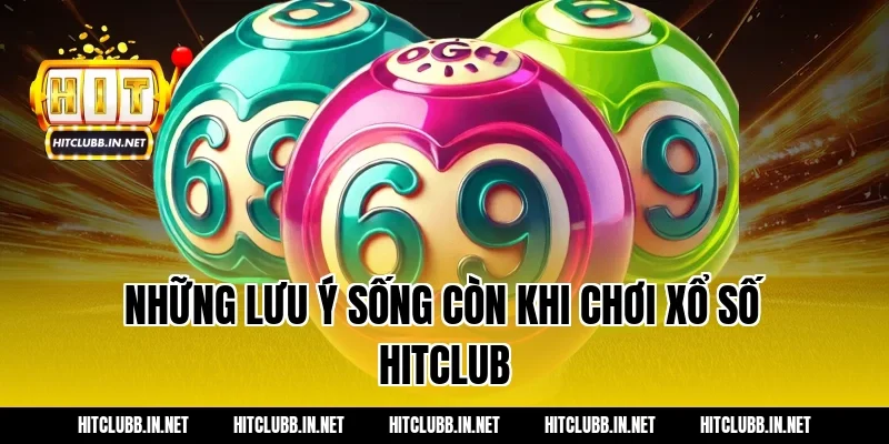 Những lưu ý sống còn khi chơi xổ số Hitclub