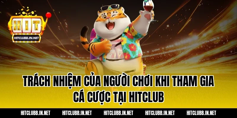 Trách nhiệm của người chơi khi tham gia cá cược tại Hitclub
